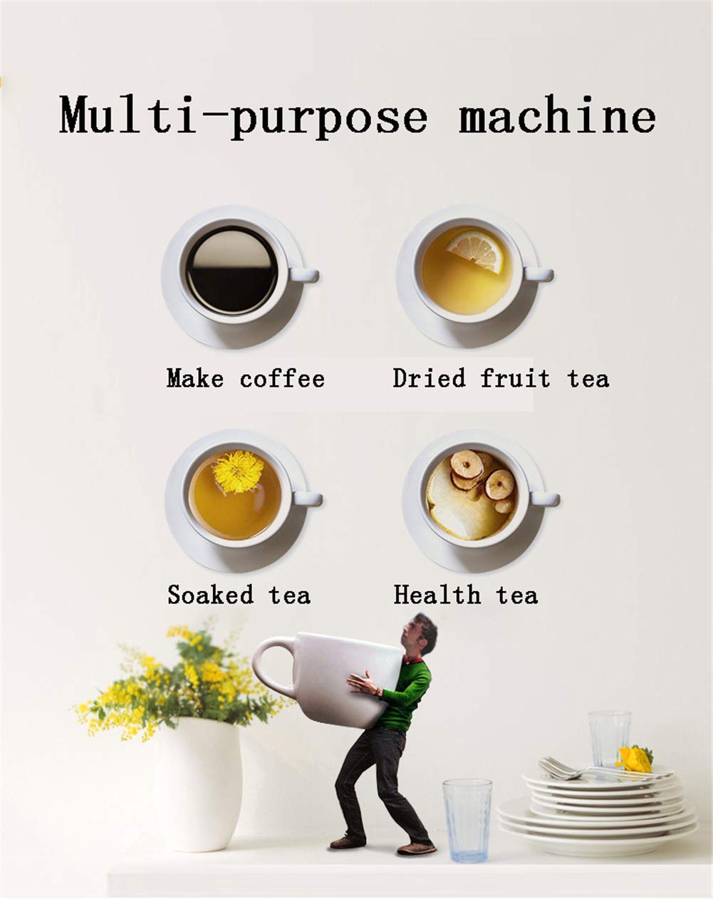 Filtro per macchina da caffè, macinacaff