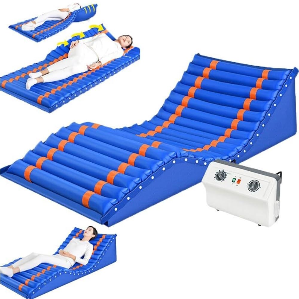 Matelas pour escarres respirant à pression alternée avec pompe intégrée