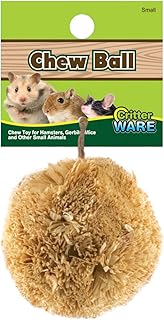 Ware Manufacturing Natural Corn Leaf Ball Toy for Small Pets, Small