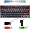 McStorey MacBook Türkçe Q Klavye Koruyucu Pembe Yeşil M1-M5 | A2681 A3113 A3240 A3449 A2442 A3426 A3434 A2485 A3429 | Air Pro Neo 13 | Silikon Keyboard Cover Touch ID