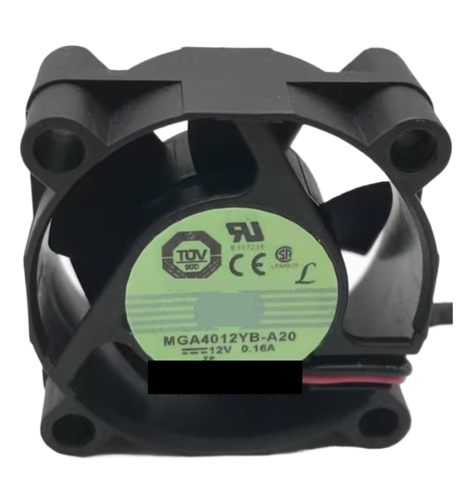 UWUKCJOKQ 4020 MGA4012YB-A20 DC12V 0.16A 40 * 20MM Two-Wire Cooling Fan