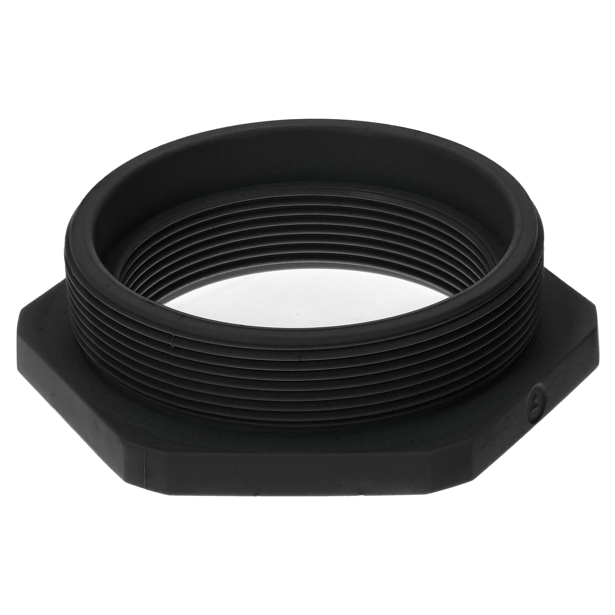Kalitec G6635010 Riduzione M63/M50 Plastica Nero I Riduttore Passacavo esagonale I M50 Filettatura interna I M63 Filettatura esterna I IP68