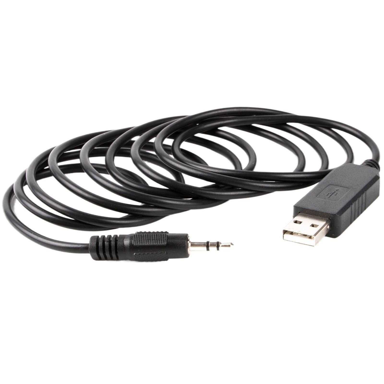 Kabel USB szeregowy RS232 z wtyczką audio AJ 2,5 mm i 3-pinowym konwerterem TRS 3P 1,8 m (T-RX r-TX s-GND)