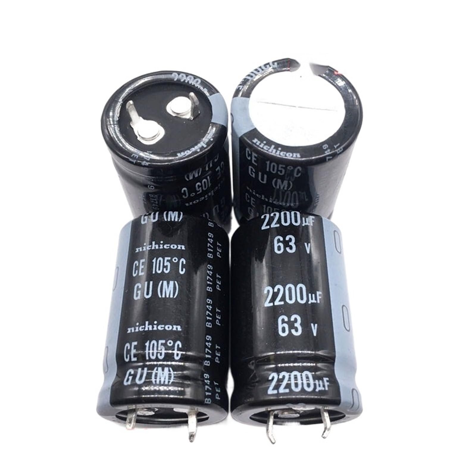 Condensateur 2200uf 63v GY GU pour la restauration de vos stations de salon et projets de bricolage