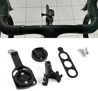 Xotic Tech Computer Mount Road Bicycle Compatible with Factor Garmin Cateye for Black INC Handlebar Holder