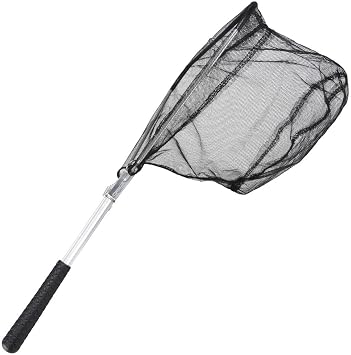 Valkyrie Foldable Fish Scoop - Short Handle Portable Scoop - Ideal for Boat and Shore Fishing