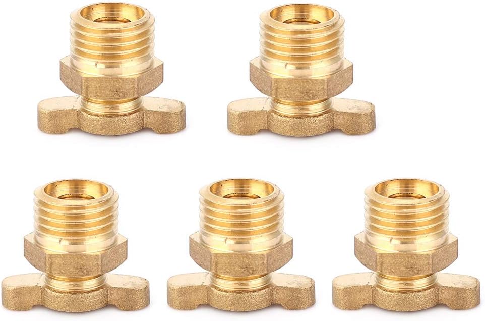 Entleerungsstopfen Mit O-Ring - 1/4 Messing Für Ventile Bis 2 Zoll