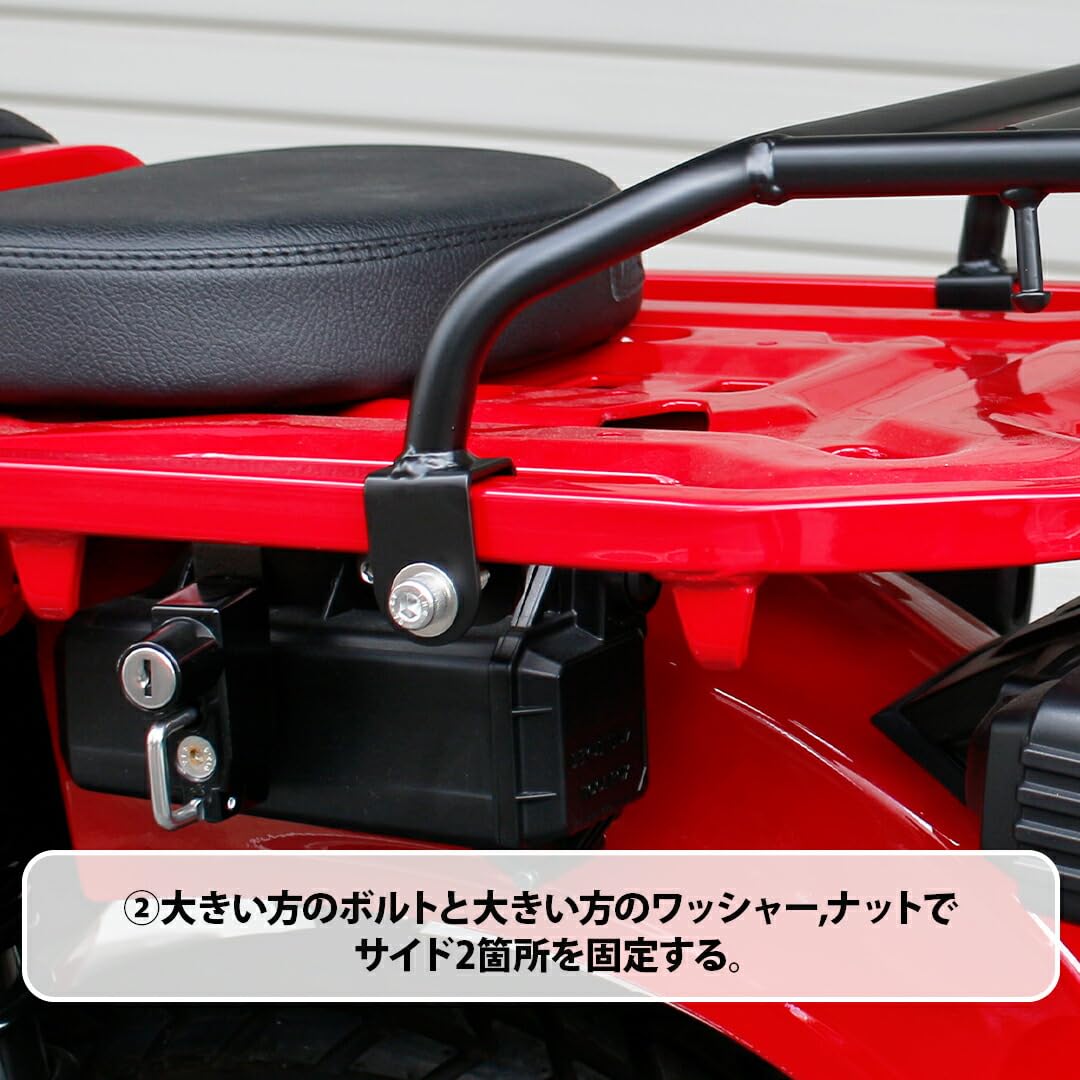 TWR製 HONDA ハンターカブ CT125用トップケースリアキャリア Amazon | TWR製 ハンターカブCT125用 トップケース リアキャリア
