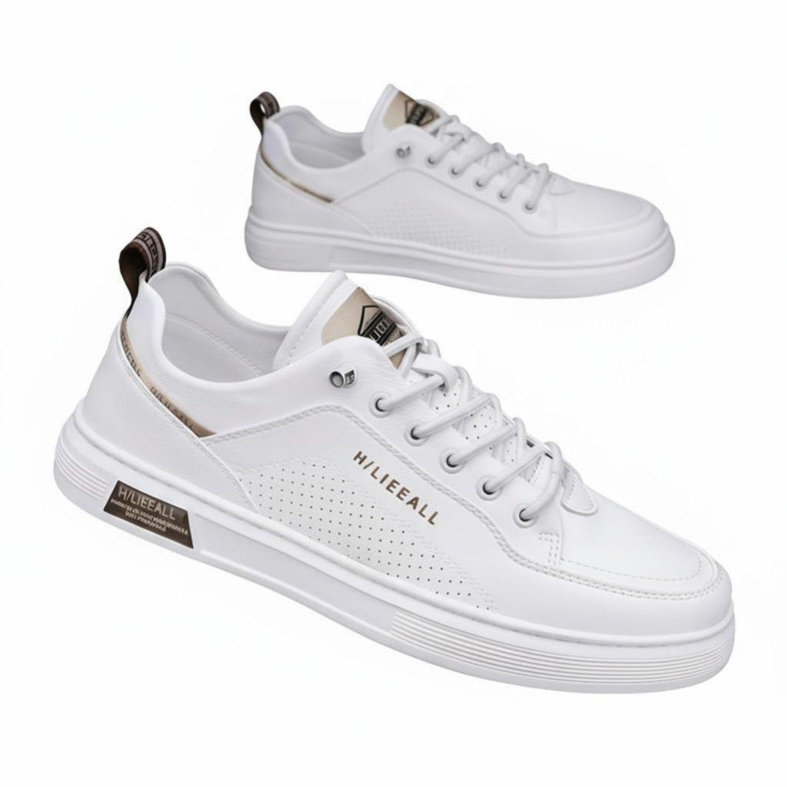 Slip-On Men's Shoes 43 White - Image 1