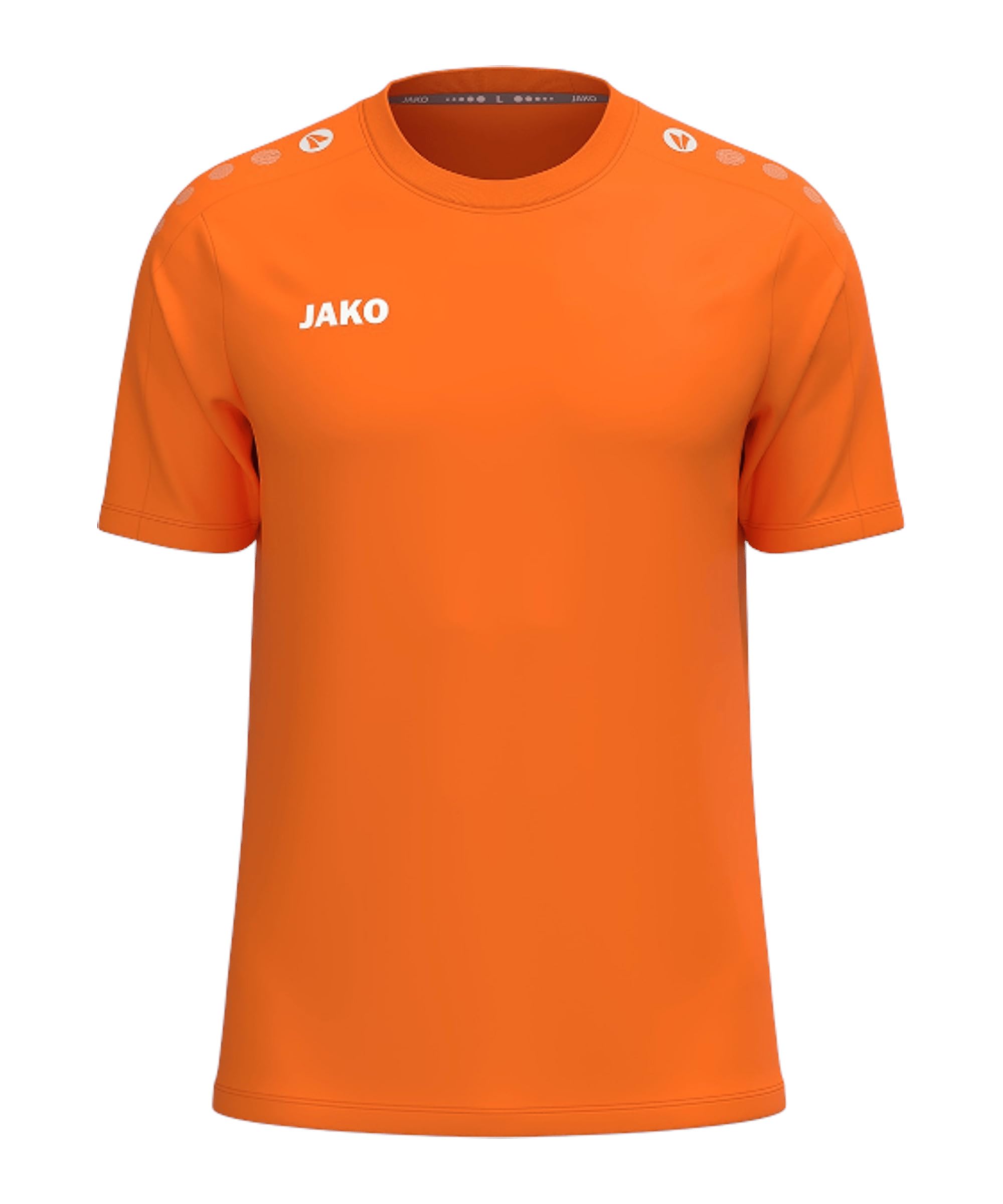 Jako Unisex T-Shirt One Cotton, Neon Orange, S