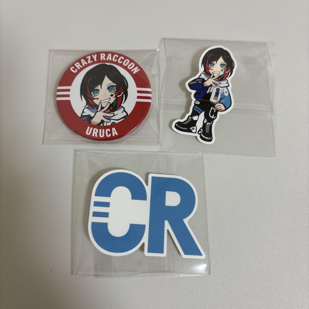 Amazon.co.jp: CR うるか 缶バッジ ステッカー : おもちゃ