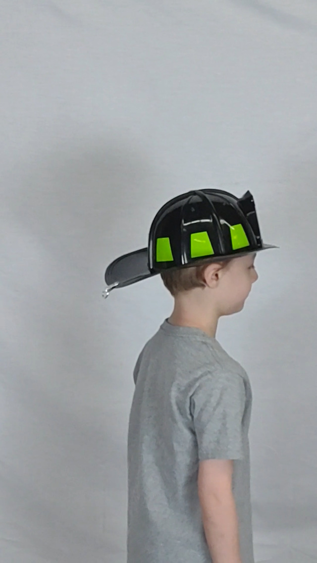 Amazon.com: Aeromax Jr. Firefighter Helmet, Yellow, Adjustable