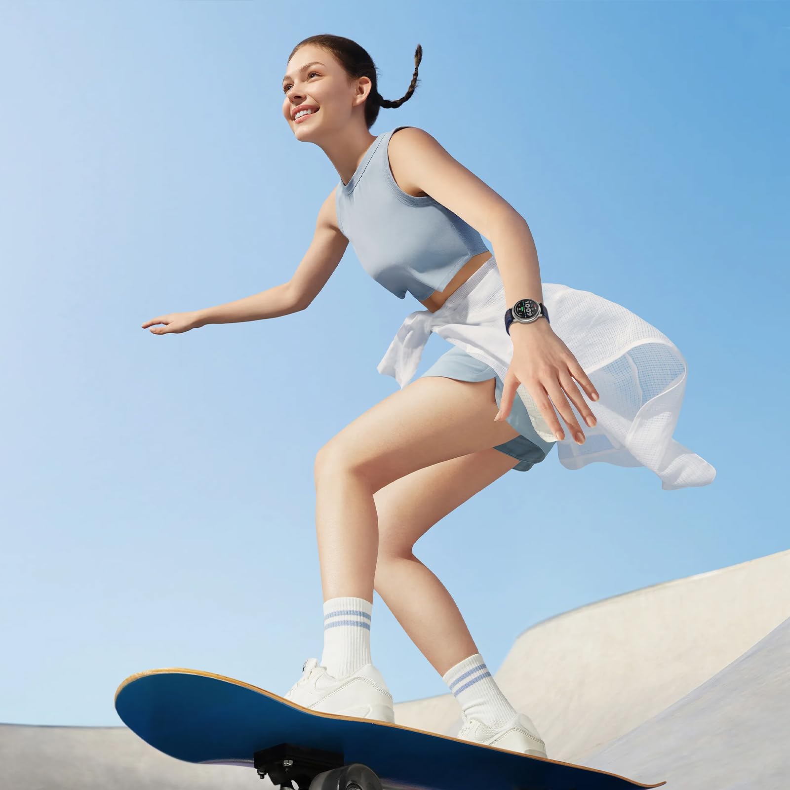 Nylon Cinturino 20mm per Amazfit Active 2/Active/Amazfit GTS/GTS 2/2e/GTS 3/GTS 4/GTS4 Mini/GTR Mini/Amazfit Bip/Bip U/BipU Pro/Bip 3/Bip3 Pro/Pop/Pop Pro Cinturini Sport per Uomo Donna