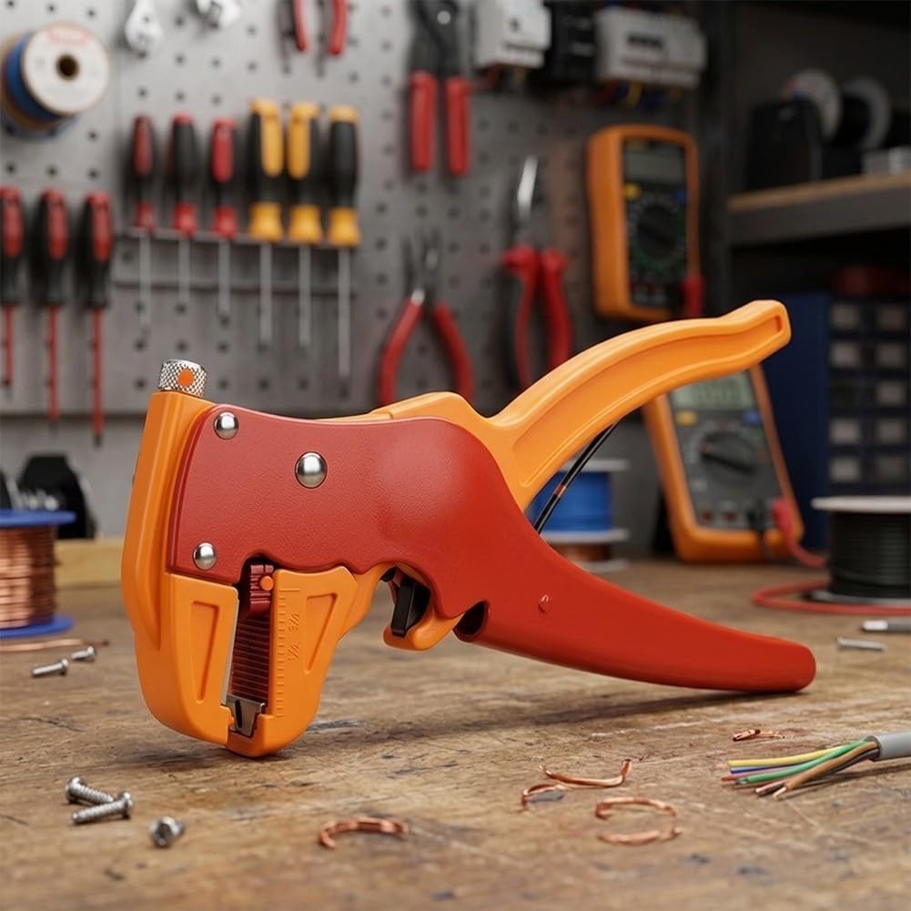 Pelacables para electricistas, antideslizantes, ergonómicos con resorte (1