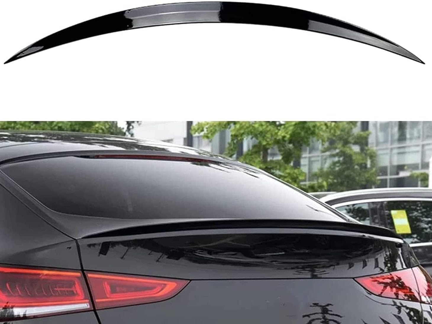 YujieNB Heckspoiler Für Mercedes CLE Coupe 2024+ - ABS Sportspoiler