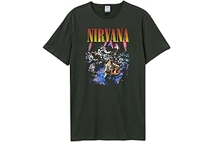 Amplified Nirvana Unplugged Tee: A Musical Masterpiece on Fabric