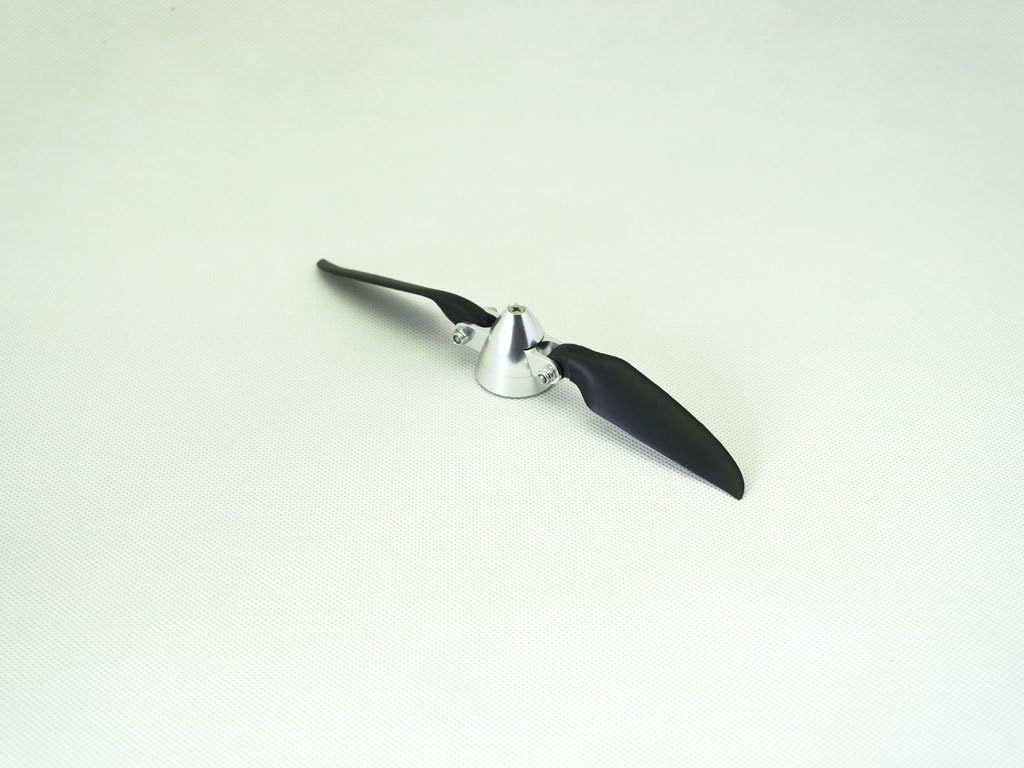 RC飛行機パーツ折りたたみプロペラ7.5 X 4スピナーサイズd28 h27 mm andモーターシャフト直径&amp; # x3