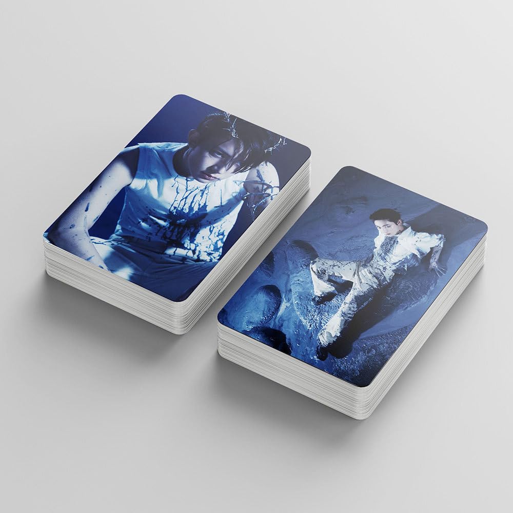 Enhypen Lot de 55 cartes photo Kpop Lomo - Cartes photo ENHYPEN pour fans de K-pop