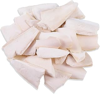 Dacitiery 1 Box Broken Cuttlefish Bone Mixed Pieces Cuttlefish for Birds Natural Cuttlefish Broken Pieces for Birds for Parrots Pet Birds Other Pets