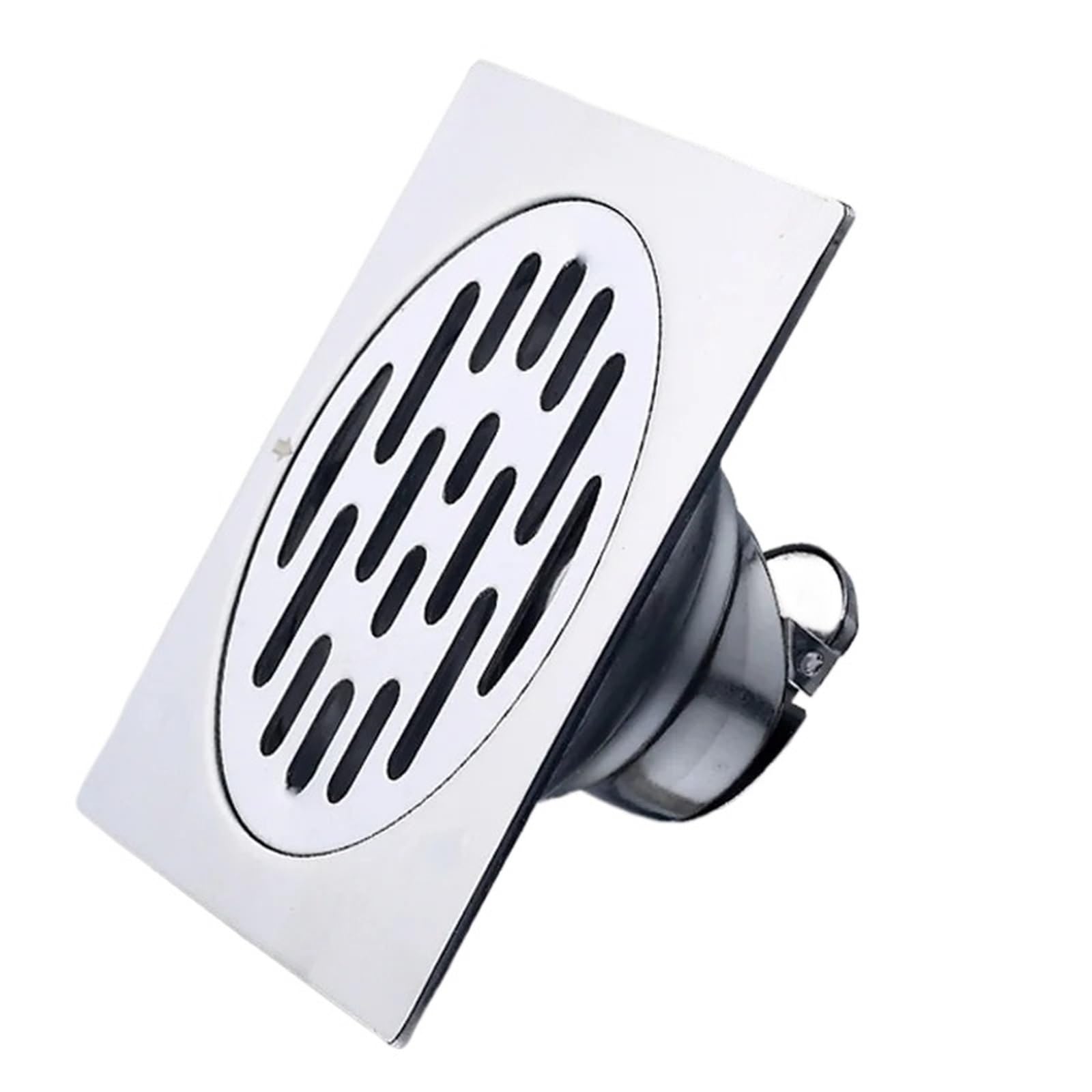 Drain de douche et siphon de sol 10x10 amovible pour évacuation de salle de bain