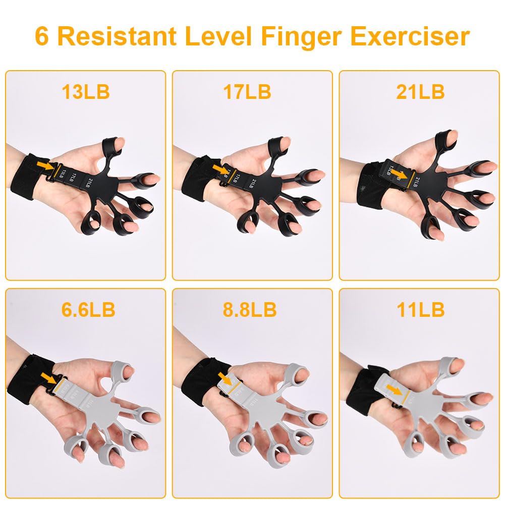 Allenatore Per Mano E Polso Vicloon | Resistenza Regolabile 10-60kg | Per Forza E Recupero - Foto 6