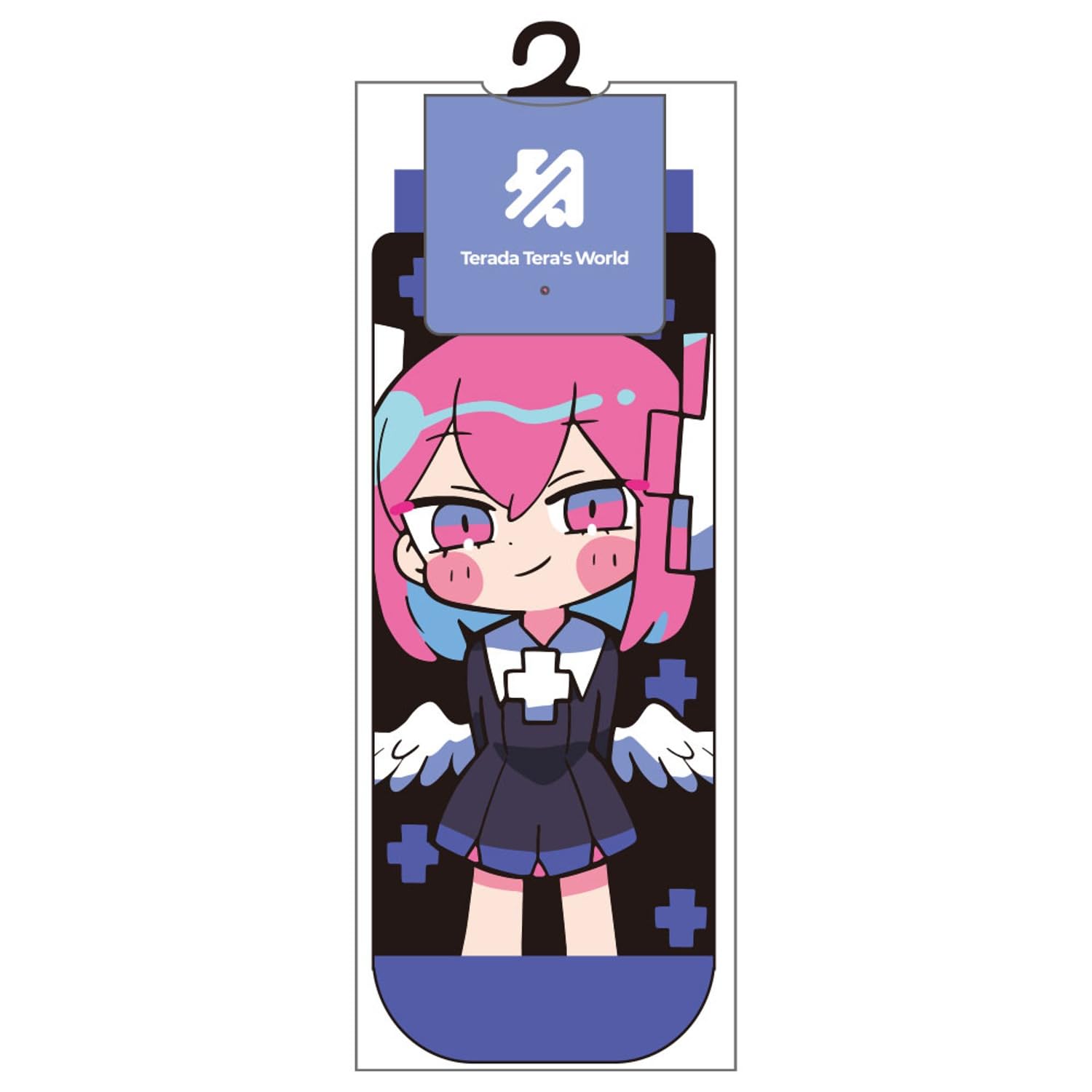 Amazon.co.jp: ティーズファクトリー 寺田てら キャラソックス てん死