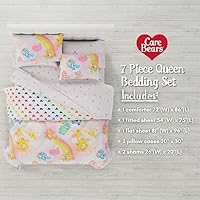 Vista 142 de Franco - Juego de ropa de cama coleccionable Nintendo Donkey Kong, 5 piezas, edredón reversible supersuave y juego de sábanas con funda