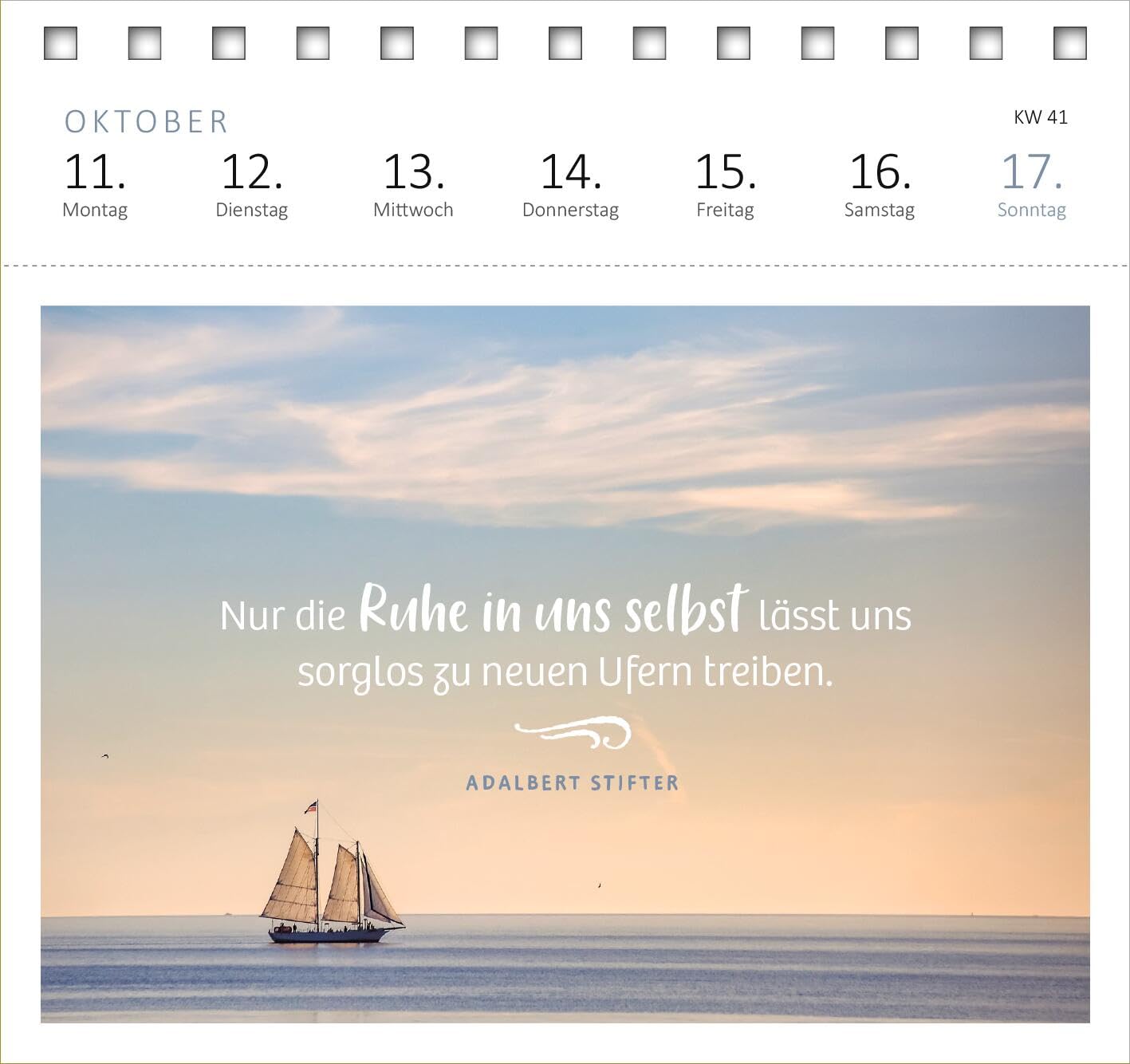 Postkartenkalender Innere Stärke 2027: Wochenkalender 2027, 53 Postkarten für mehr Resilienz