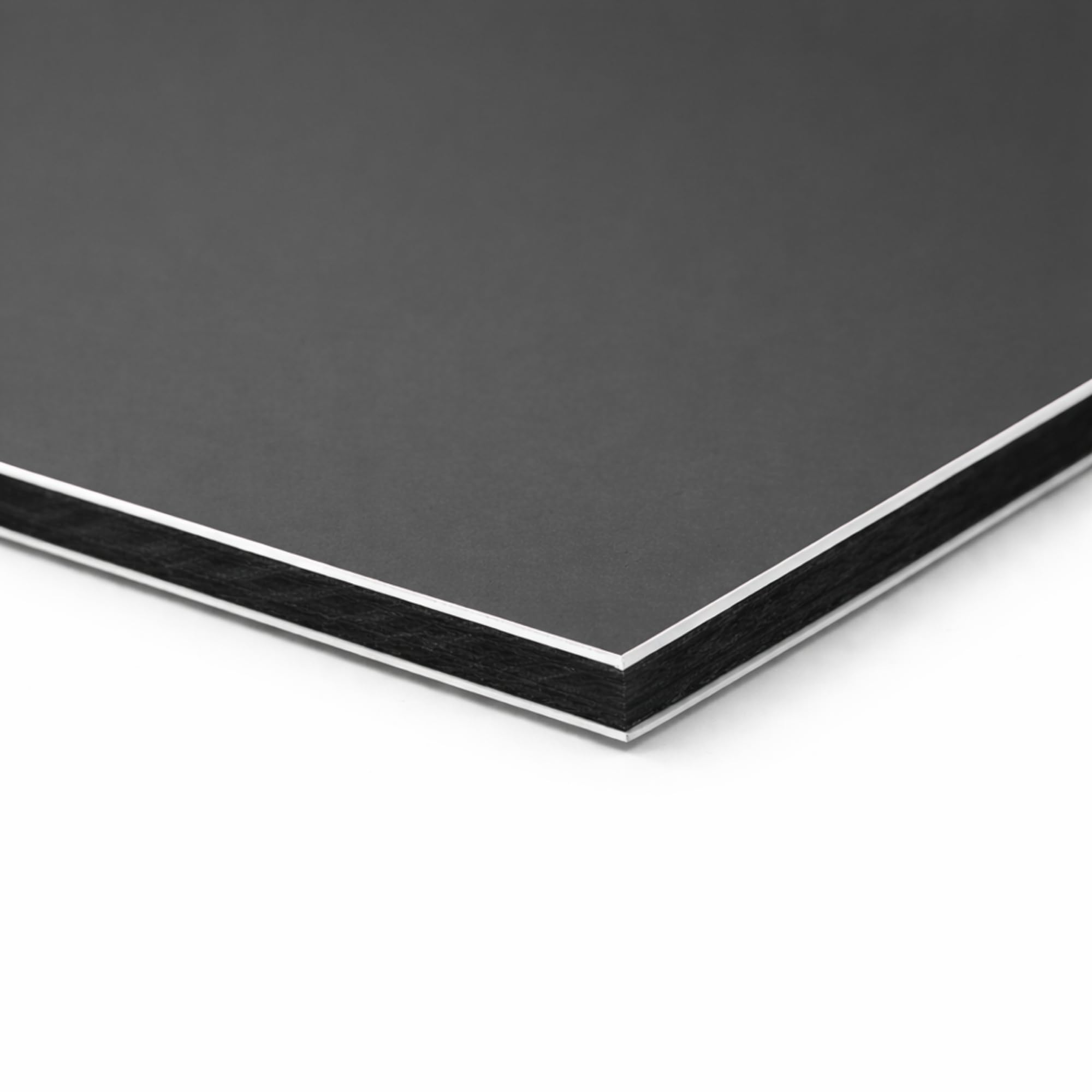 Signalétique.biz France - Panneau composite Aluminium ronde de couleur Épaisseur 3 mm. Composite Aluminium Couleur - Diamètre 950 mm - Gris