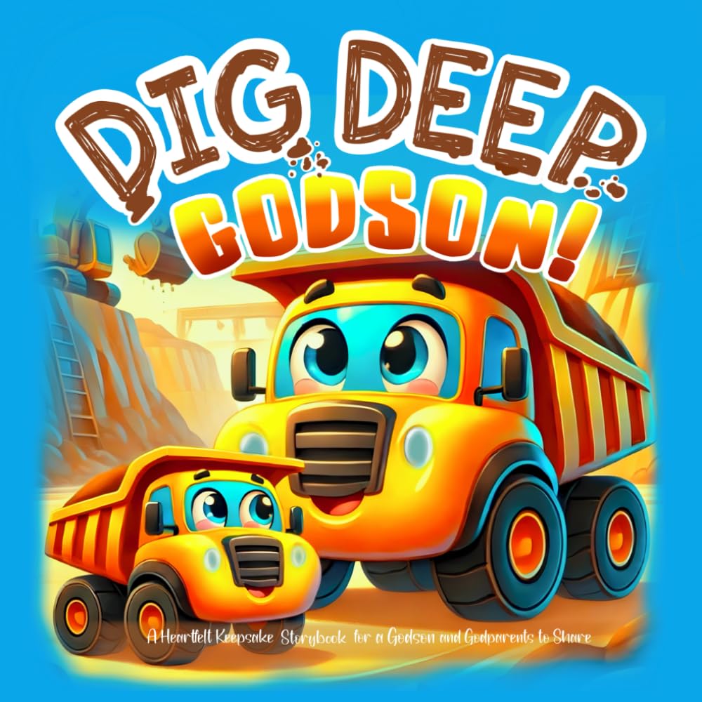 Dig Deep Godson - A Keepsake Storybook For Godson and Godparents to Share: Baptism or Godparent Proposal Gift, Christian Children's Book From ... for New Baby (Keepsake Godparent Storybooks)
