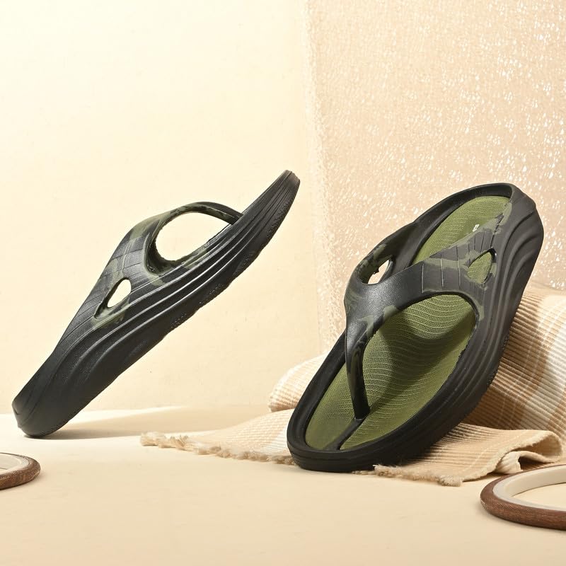 Image of SLIPOVER Flip Flops for Man Doctor Soft | Orthopedic Comfort | Lightweight & Durable | Non-Slip Sole | Ultra Soft Slippers | Stylish & Modern Look Slippers for Men