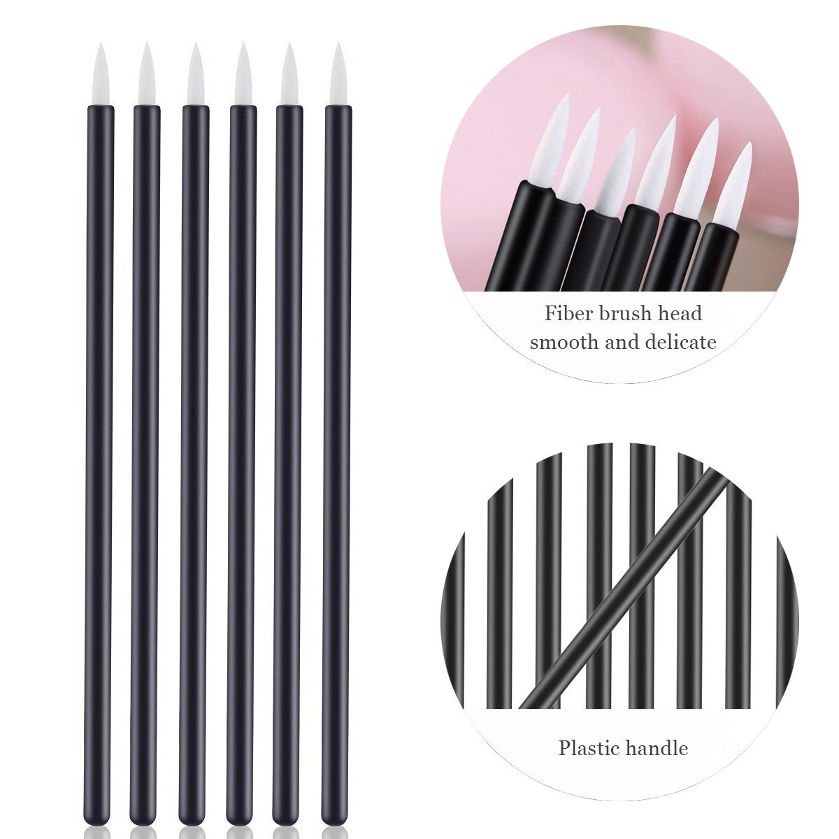 Disposable Eyeliner Brush Eye shadow Applicator Fine Point Eye Liner Pens