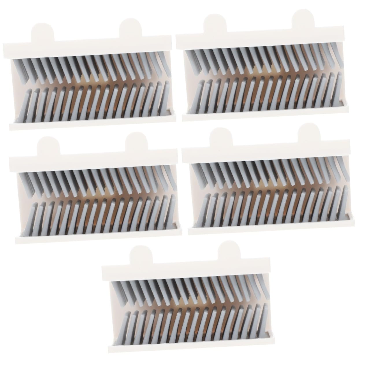 OSALADI 5st Haarfänger Wand Zum Sammeln Von Haaren Wandmontierter Haarsammler Duschabflusssieb Haare Im Badezimmer Duschzubehör Haarablauffänger Luftarmaturen Weiß Wanne Kieselgel