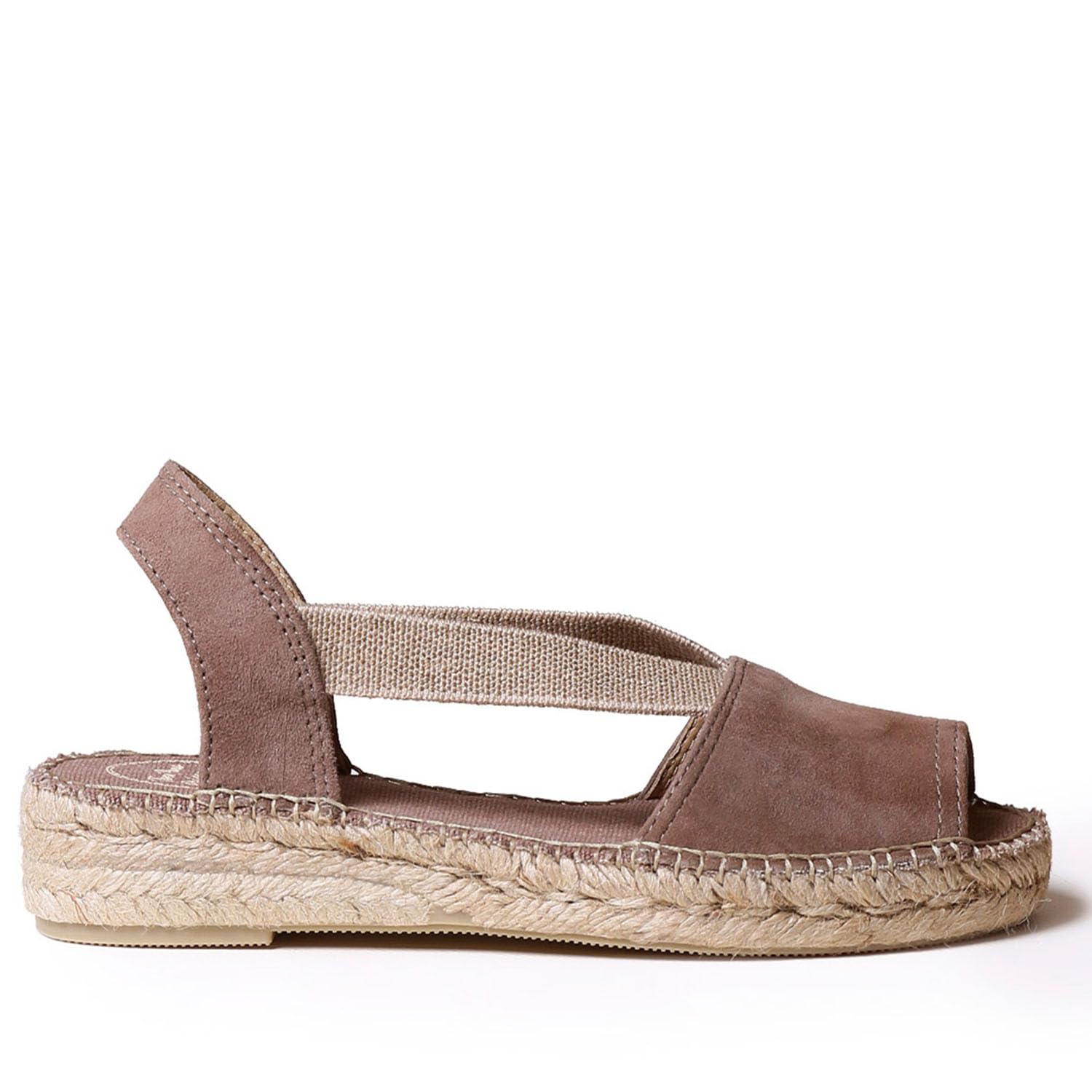 TONI PONS Ella - Espadrilla da Donna in Tinta Unita Realizzata in camoscio.