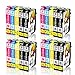 Price comparison product image Bigger Replacement for Epson 16XL Ink Cartridges Compatible for Epson WorkForce WF-2010W WF-2530WF WF-2630WF WF-2650DWF WF-2660DWF WF-2750DWF WF-2760DWF (8 Black,4 Cyan,4 Magenta,4 Yellow, 20-pack)