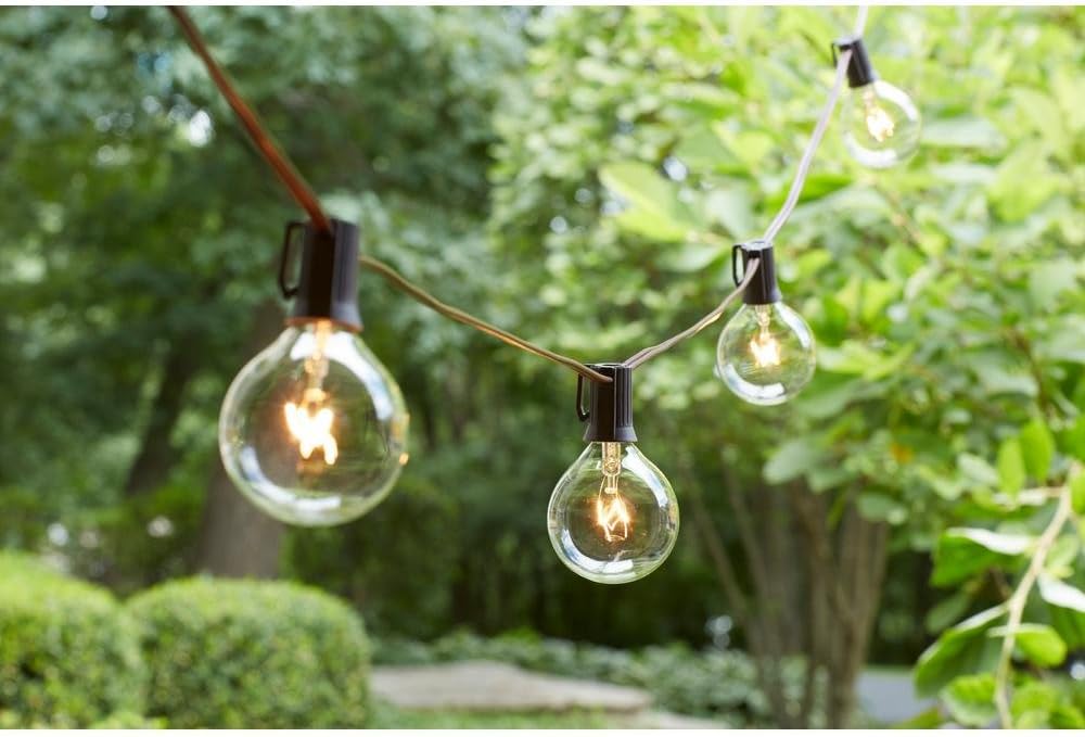 Hampton Bay 12Light Large Cafe Clear String Lights