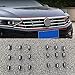 Produktbild WWDDFA Auto Kühlergrill Zierleiste Styling Zubehör für Volkswagen VW Passat B8.5 Standard Edition 2020 2021 2022, ABS