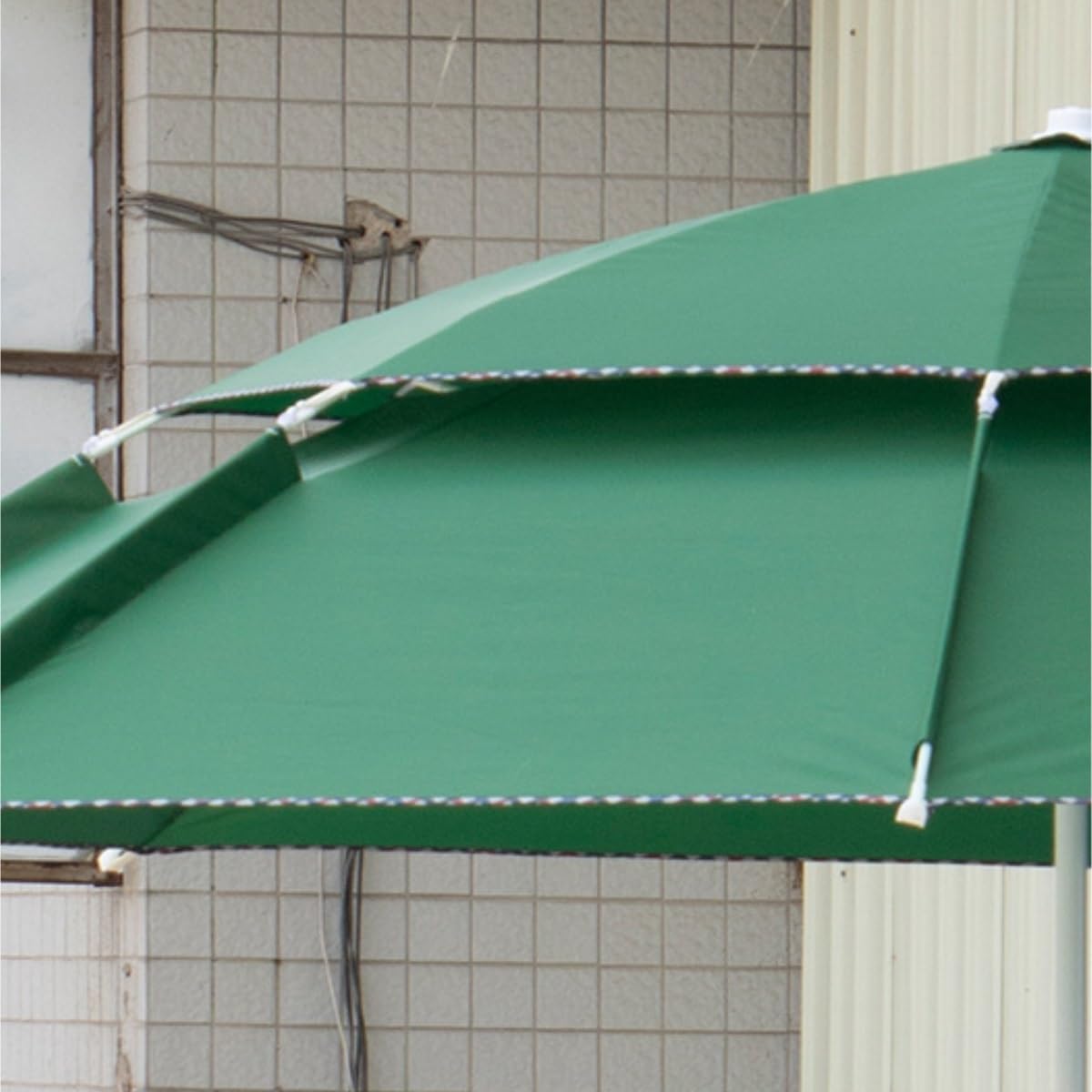 Parasol Tarasowy Dziedziniec Ogród Balkon Parasol Z Podwójnym Dachem Reklamowy Na Zewnątrz Wędkarstwo Zewnątrz(2.2m)