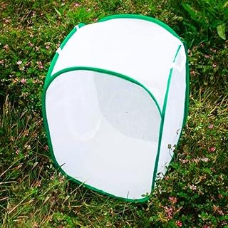 TSLBW Insect Butterfly Habitat Butterfly Garden Kit Large Butterfly Habitat Cage Collapsible Pop-up Insect Monarch Butterfly Net Butterfly House for Kids, 40 * 40 * 60cm
