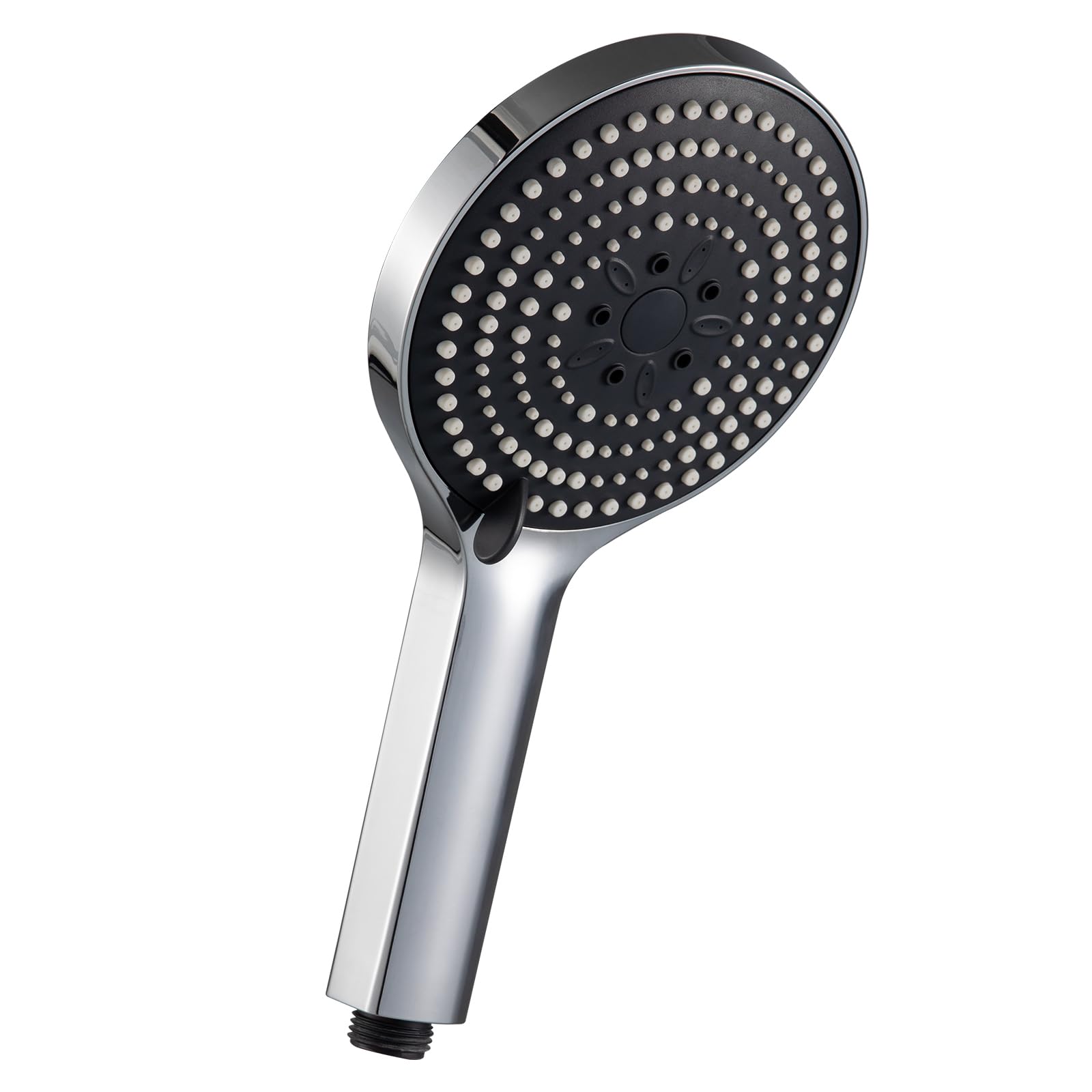 OFFO Handheld Shower Head, 6-Mode High Pressure Handheld Sprayer High Flow Large Powerful Boosting Handheld Showerhead for Low Water Pressure, Chrome Finish