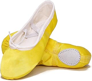 yellow ballet slippers