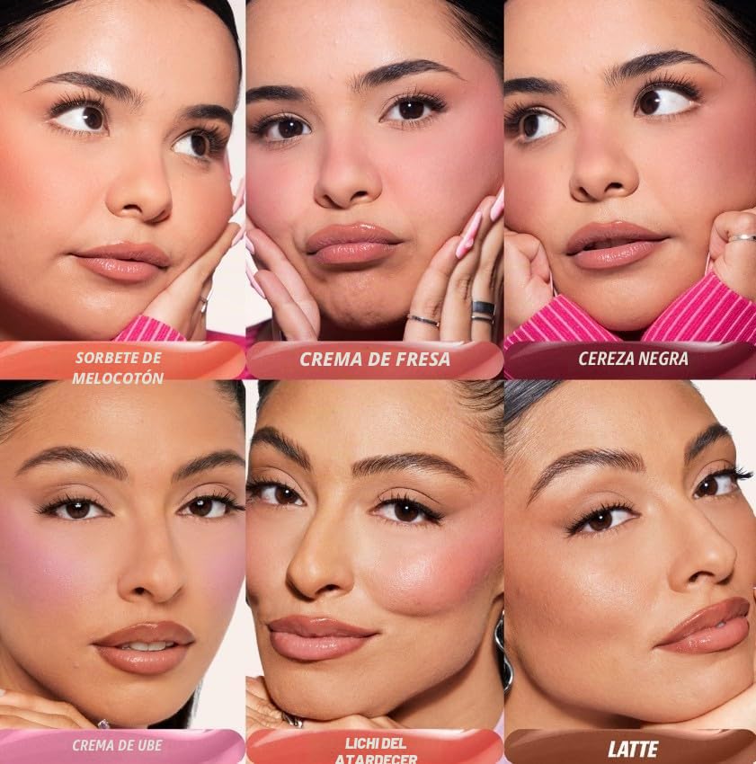 HUDA BEAUTY ORIGINAL | Blush Filter - Blush líquido| 4.5 ml | by BELLA (BUBBLEGUM, 4.5 ml (Paquete de 1))