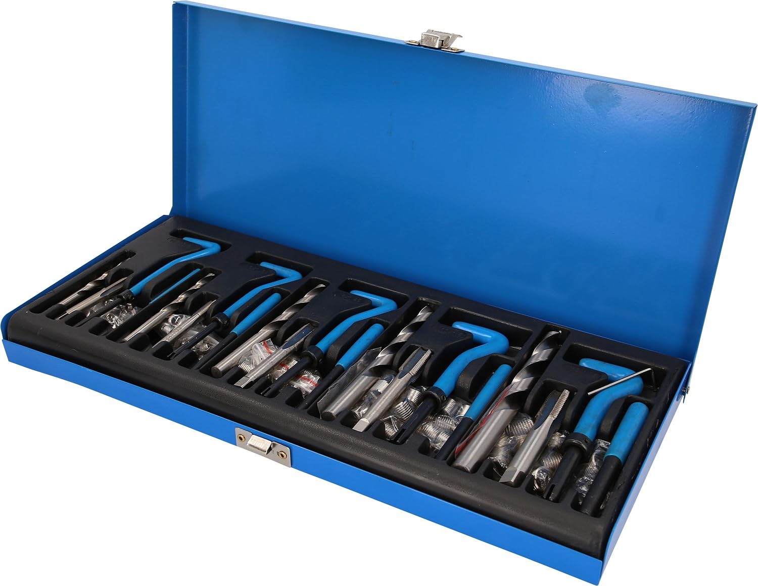 BRILLIANT TOOLS BT541150 Zestaw do naprawy gwintów, 131-szt [Powered by KS TOOLS]