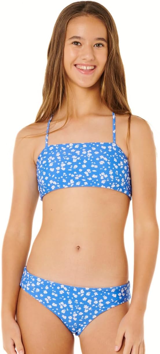 Rip Curl Girls Sunshine Reversible Bikini Top and Bottom Set