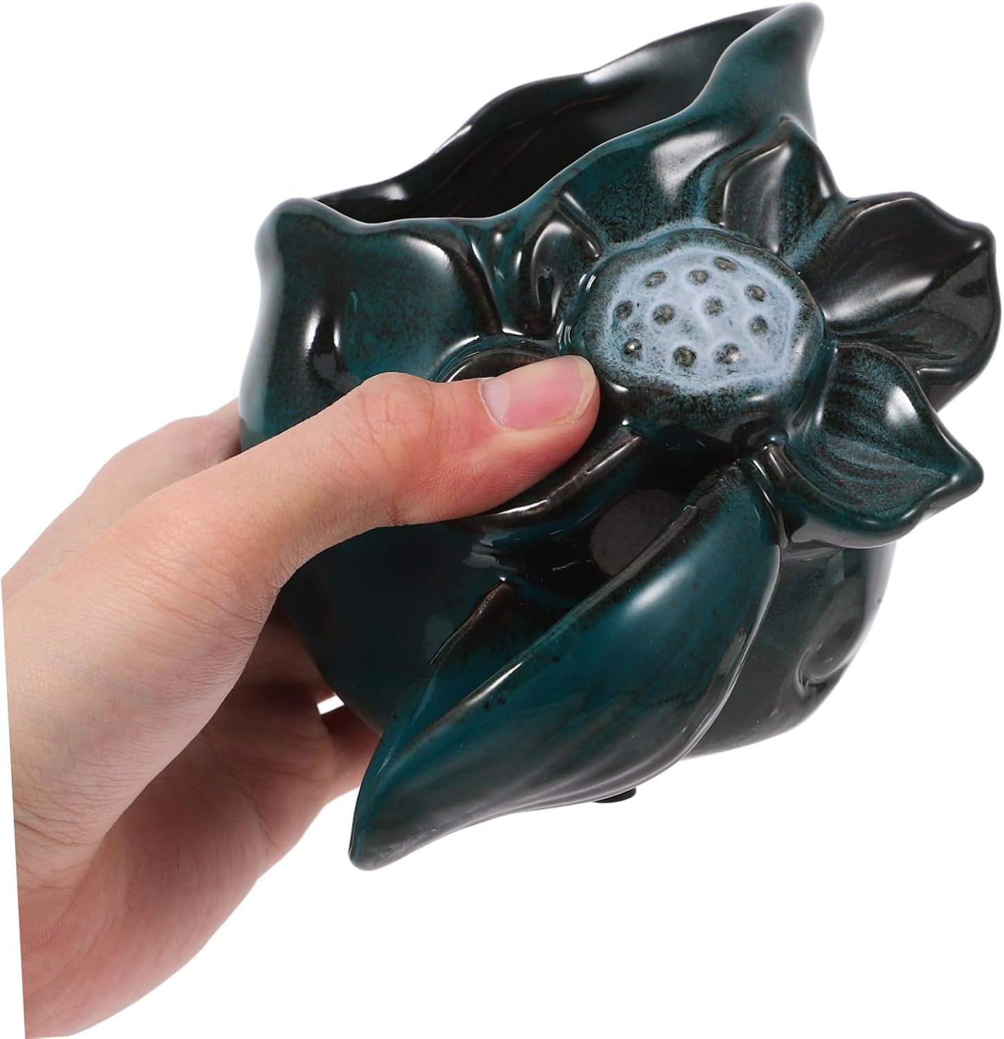 Happyyami Garden Water Feature Accessory Replacement Fountain Spout Ceramic Design