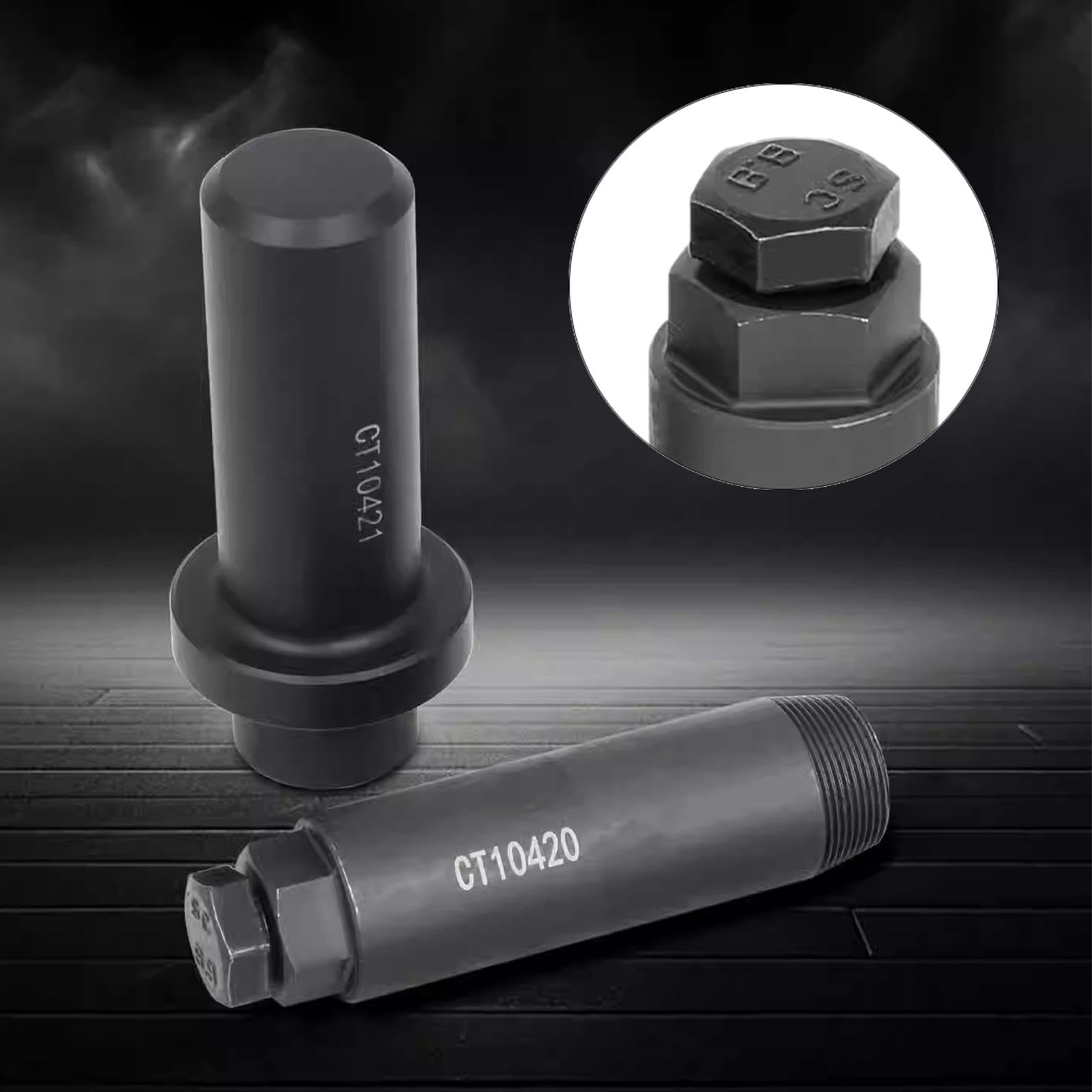 Generic 2 Pezzi Estrattore Paraolio Albero di Trasmissione Auto Strumento Rimozione Installatore Attrezzi Manutenzione Acciaio per Frizione Doppia Adatto a
