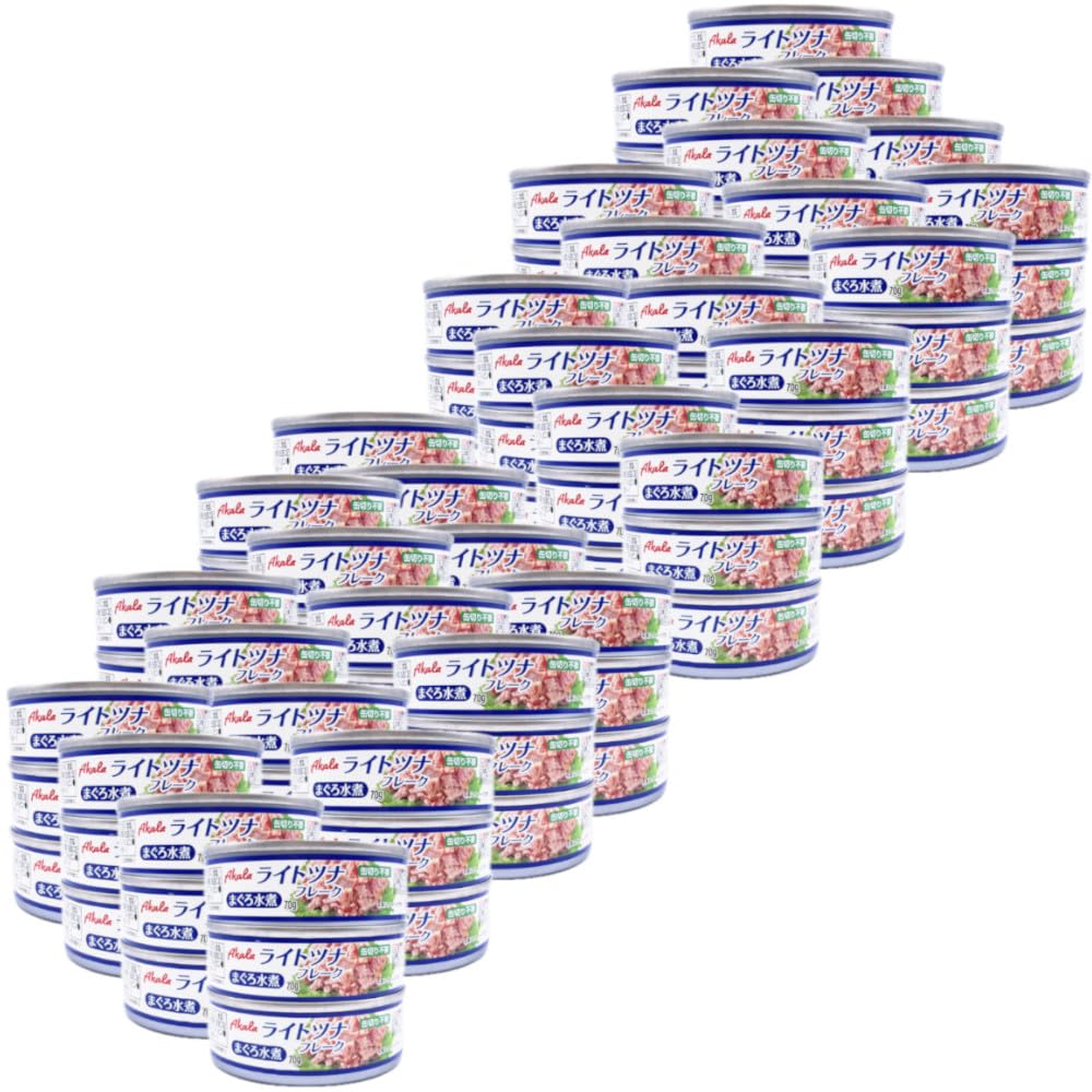 【新品未使用】ライトツナ缶 ノンオイル 水煮 70g×96 缶　シーチキン 新品未使用】ライトツナ缶 ノンオイル 水煮 70g×96 缶 シーチキン