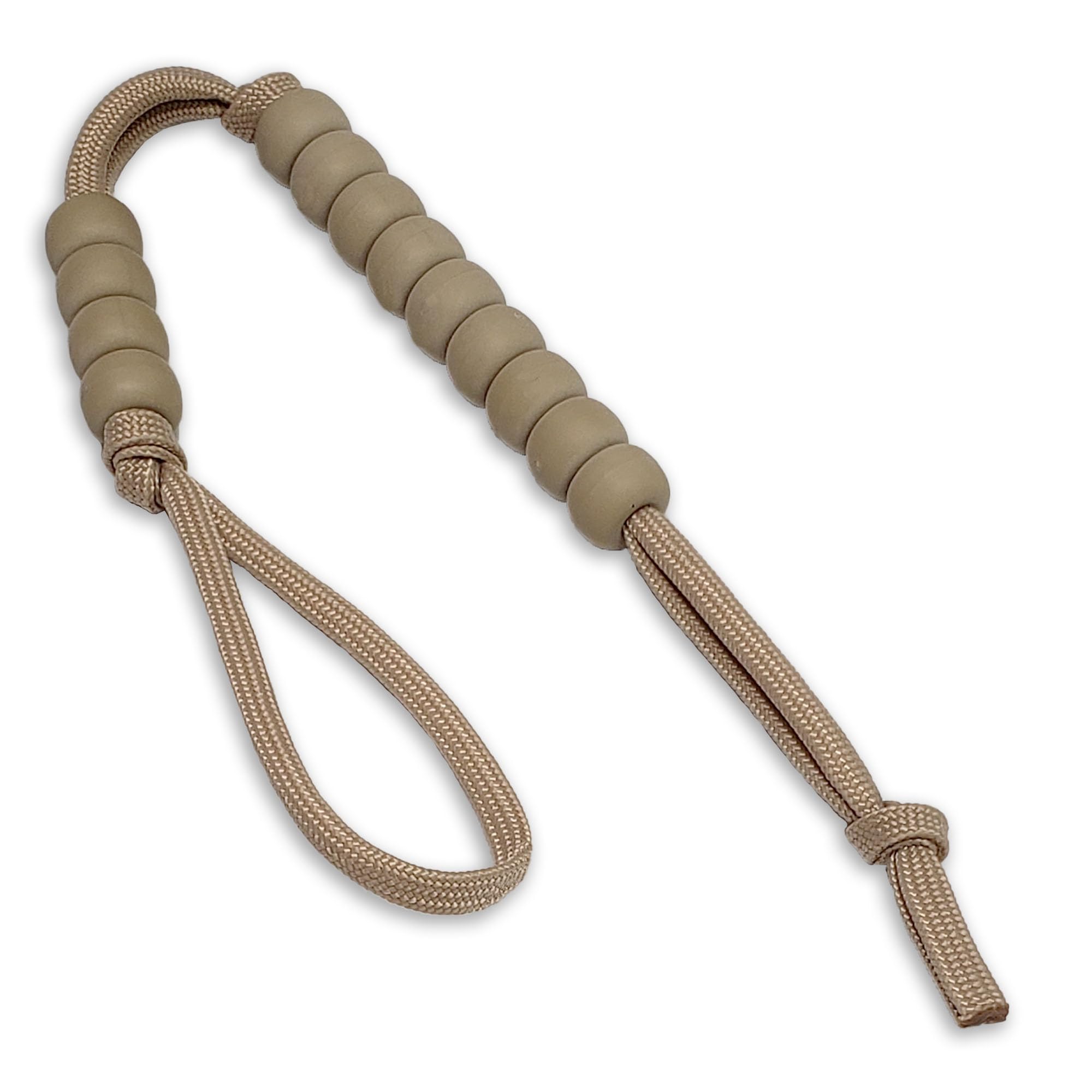 Coopers Bay Pace Count Beads/Army Ranger Beads/Distance Counter for Land Navigation Kit, TAN Beads (Desert Tn)