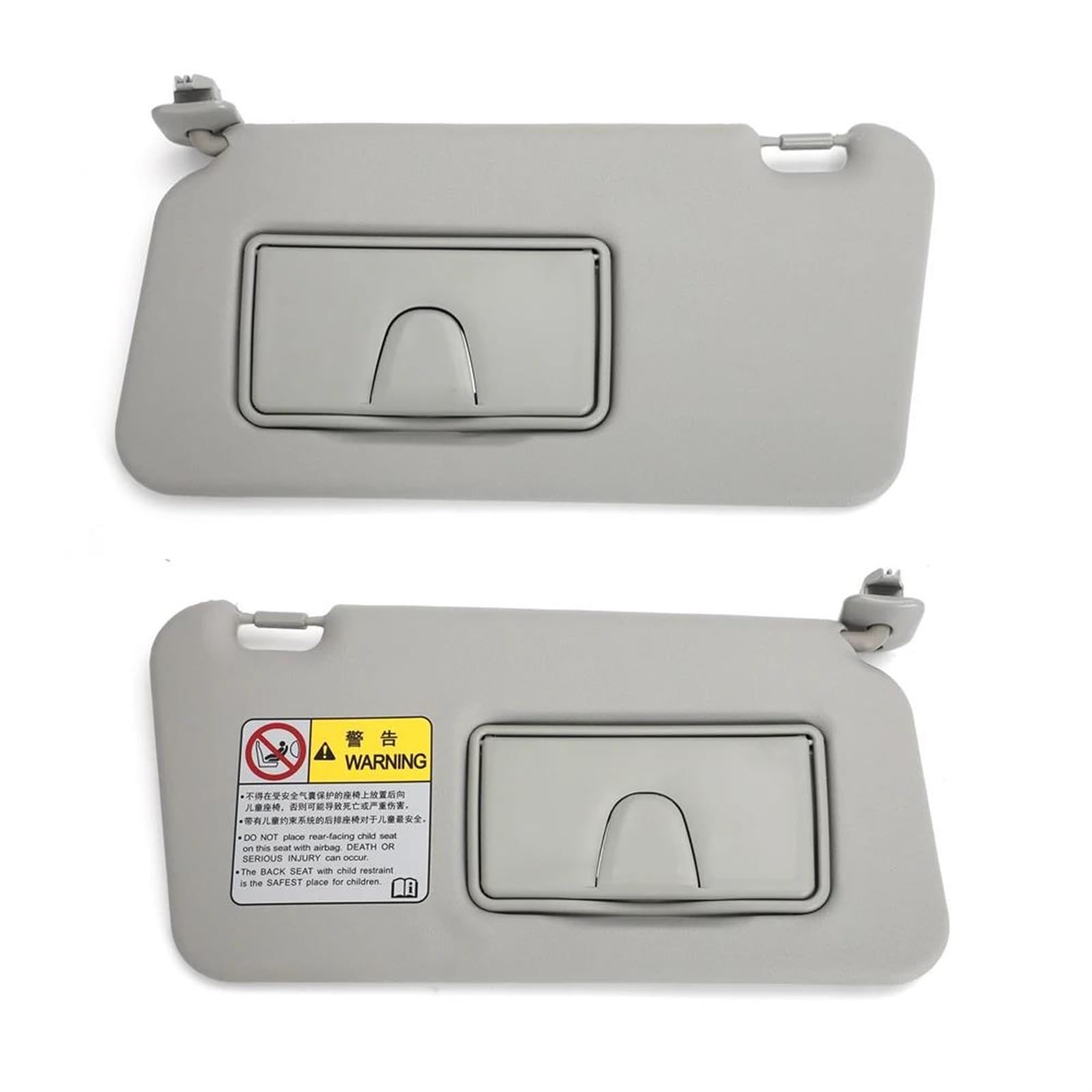 Per Suzuki per Swift 2006-2010 per Splash 2011 84802-63J51 Auto Lato Sinistro Destro Parasole Parasole con Specchio Parasole Anteriore(Right)