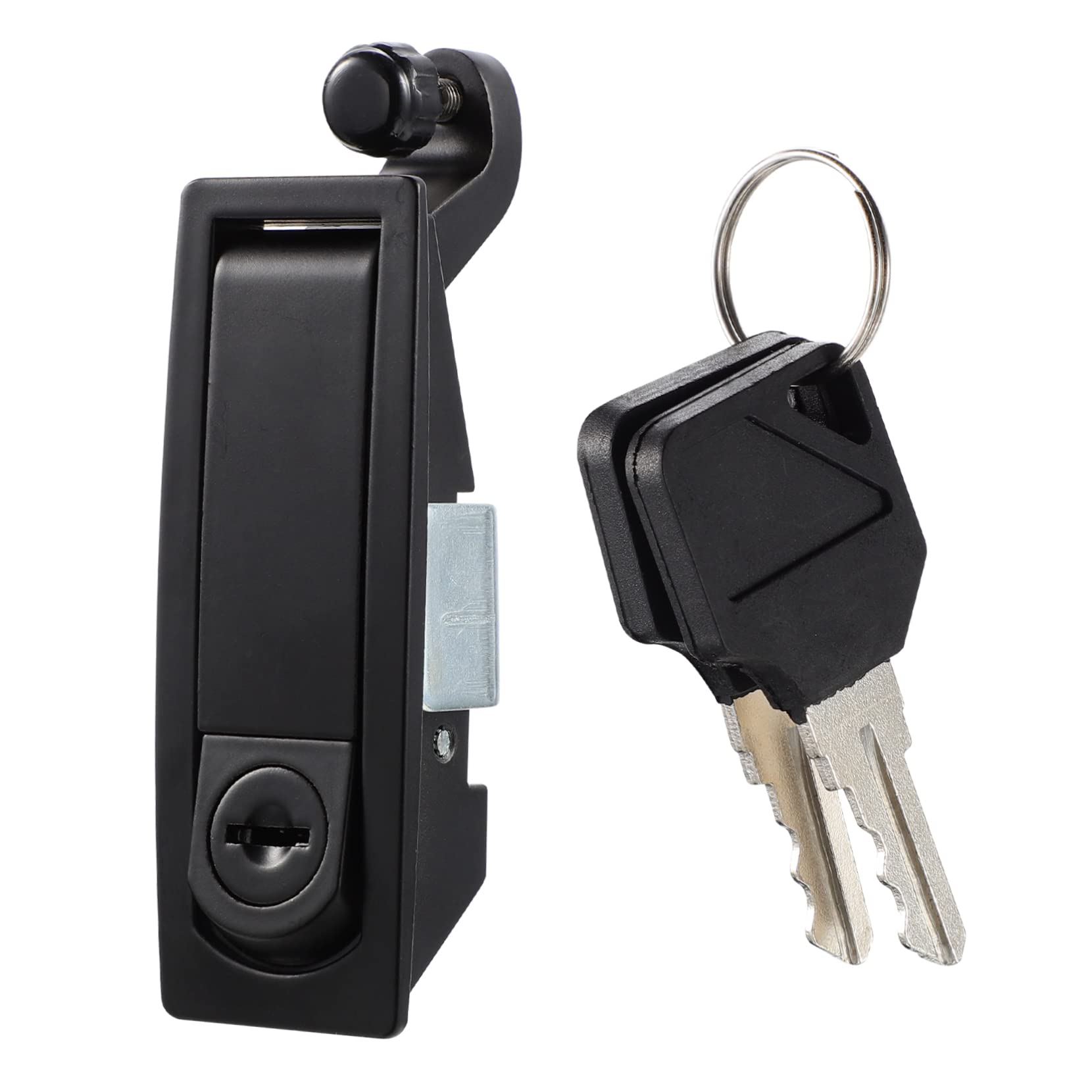 SOLUSTRE Security Compression Latches Key Locking 2 Sets Zinc Alloy Easy Install for Cabinets